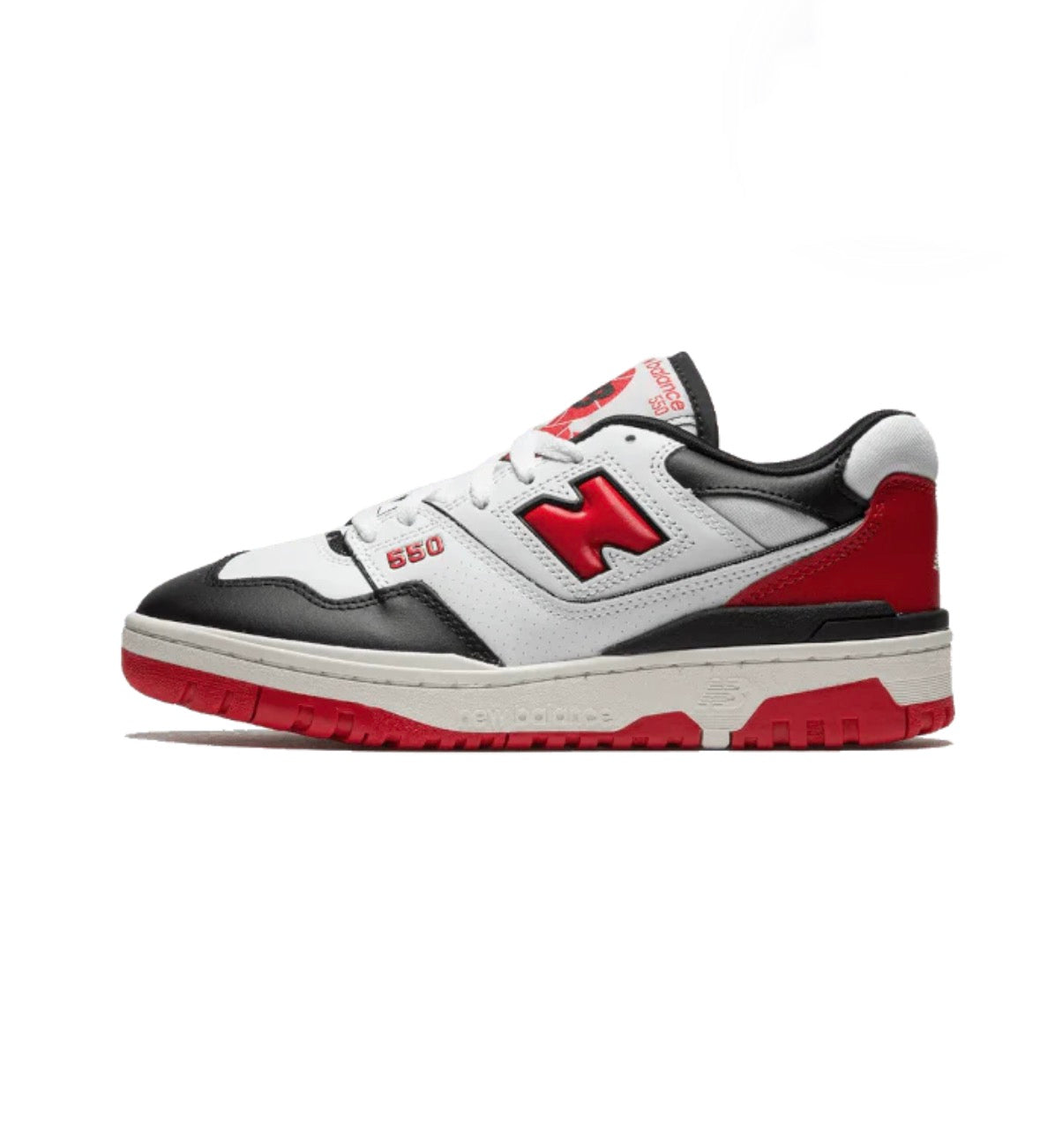 New Balance 550 White Red Black